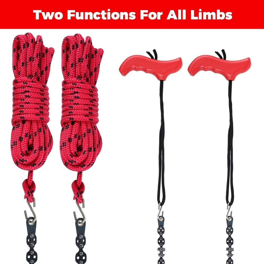 High Limb Hand Rope Saw Chain Saw, Folding Pocket Chainsaw for Wood-Cutting